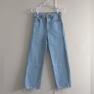 NWOT) Levi’s Ribcage ankle straight high rise jeans